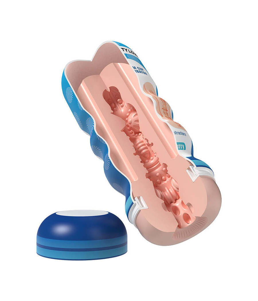PRETTY LOVE - SHERRY VAGINA MASTURBATOR WITH SUCTION CUP AND INTERNAL TEXTURES