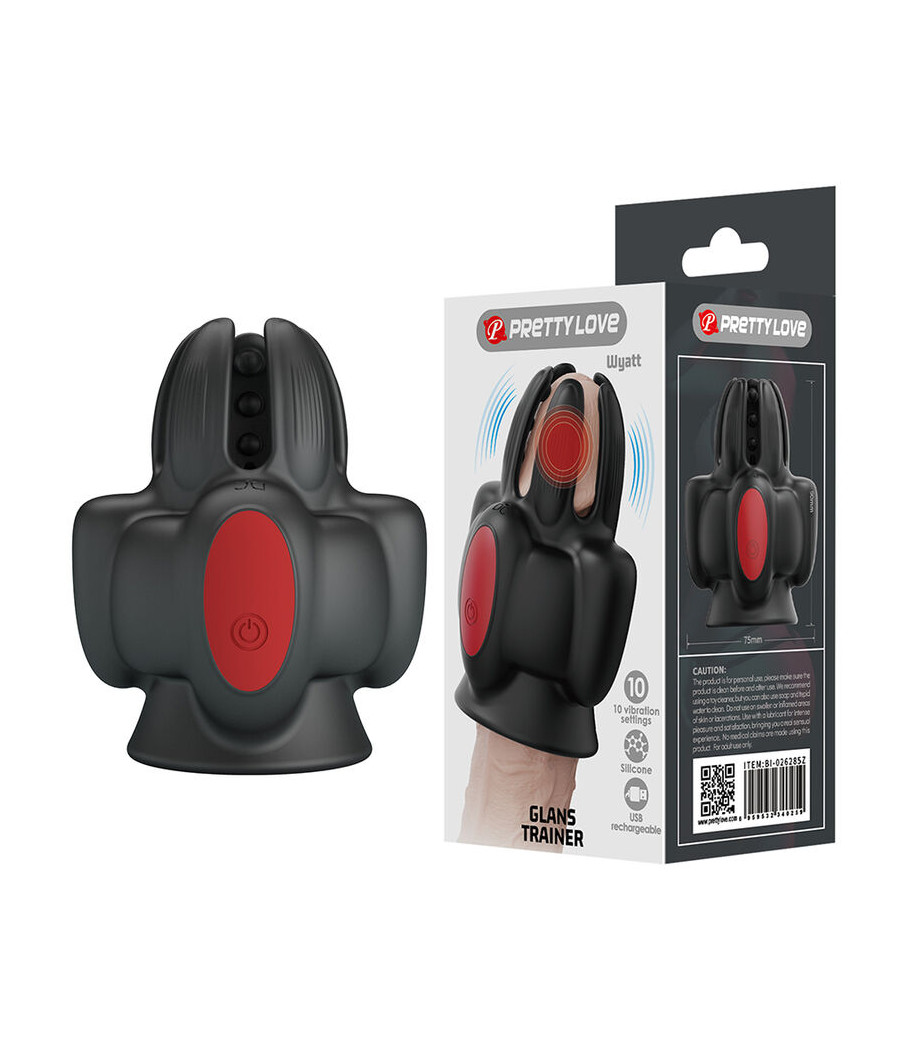 PRETTY LOVE - WYATT MASTURBATEUR AUTOMATIQUE RECHARGEABLE - ENTRAÎNEUR DE CLASSE