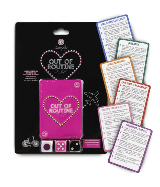 SECRETPLAY - JOGO MUDE SUA ROTINA FORA DA VERSÃO ROTINA (ES/EN)