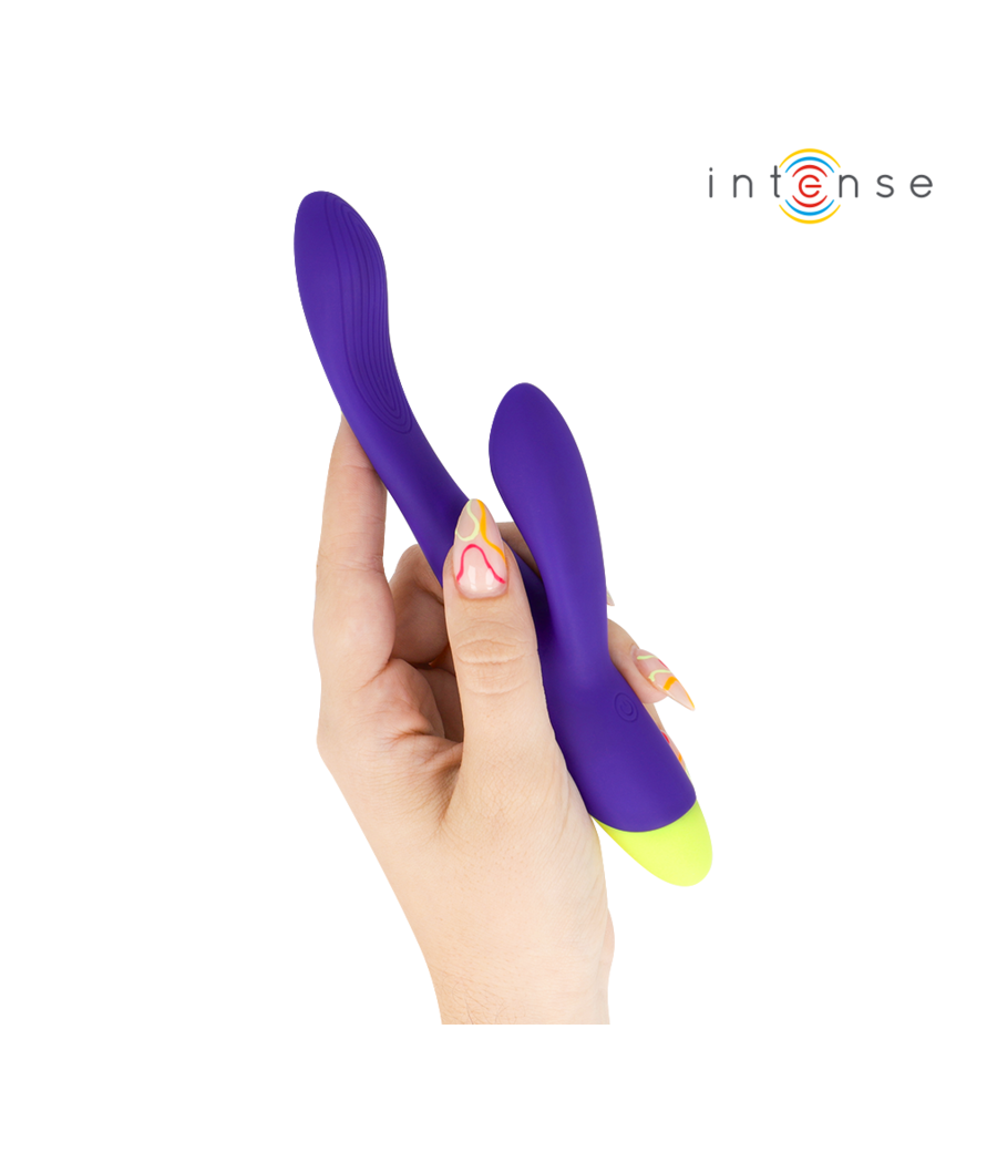 INTENSE - PAOLO ESTIMULADOR RABBIT RECARGABLE PARA PUNTO G Y CLÍTORIS