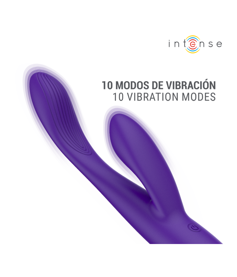 INTENSE - STIMULATEUR LAPIN RECHARGEABLE PAOLO POUR LE POINT G ET LE CLITORIS
