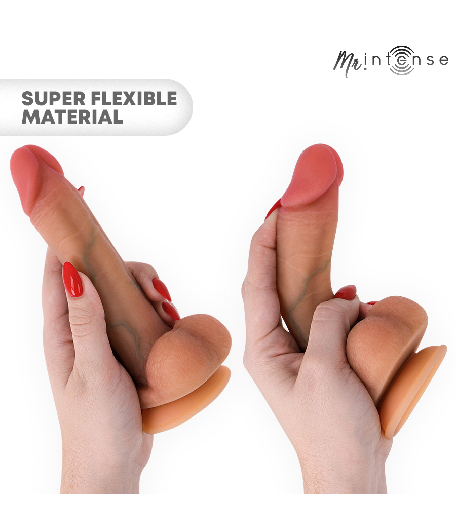 MR INTENSE – GARY S ULTRAREALISTISCHER SILIKON-PENIS MIT HODEN 17,8 CM – Ø – 4,2 CM