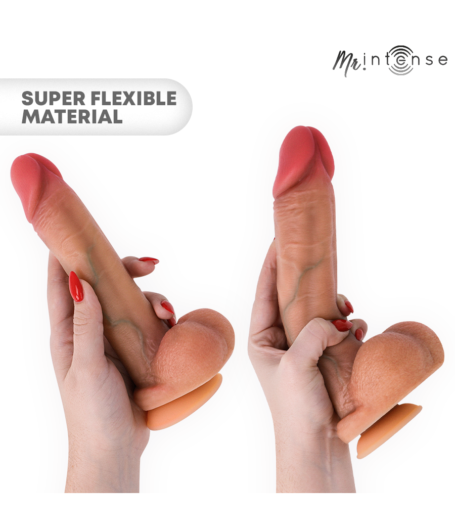 MR INTENSE - GARY M ULTRA-REALISTIC SILICONE COCK WITH TESTICLES 20 CM -Ø- 4.2 CM