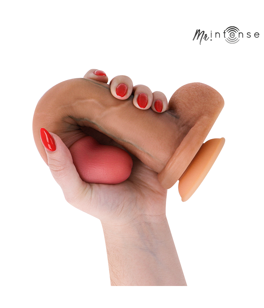 MR INTENSE - GARY L PENE IN SILICONE ULTRA-REALISTICO CON TESTICOLI 23 CM - Ø- 4,7 CM