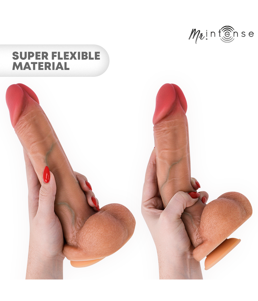 MR INTENSE - GARY XL ULTRA-REALISTIC SILICONE COCK WITH TESTICLES 25.5 CM -Ø- 5.1 CM
