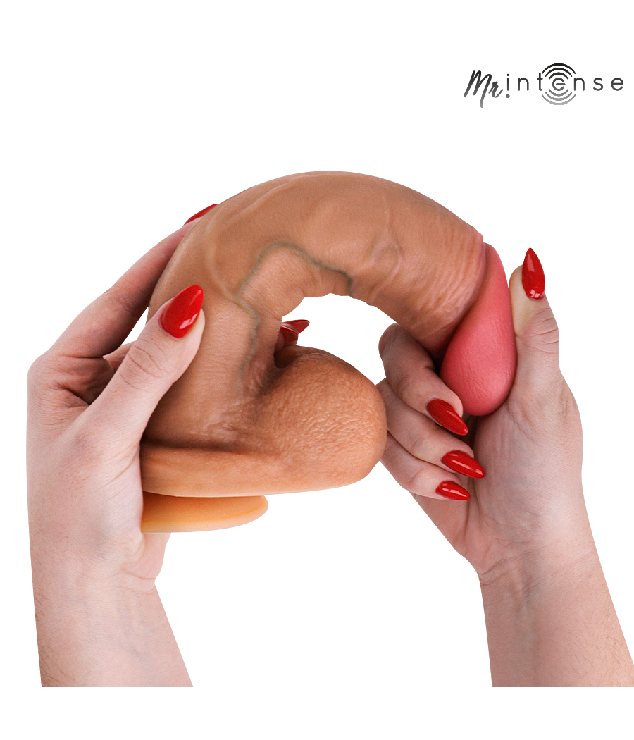 MR INTENSE - GARY XL ULTRA-REALISTISCHER SILIKON-PENIS MIT HODEN 25,5 CM -Ø- 5,1 CM