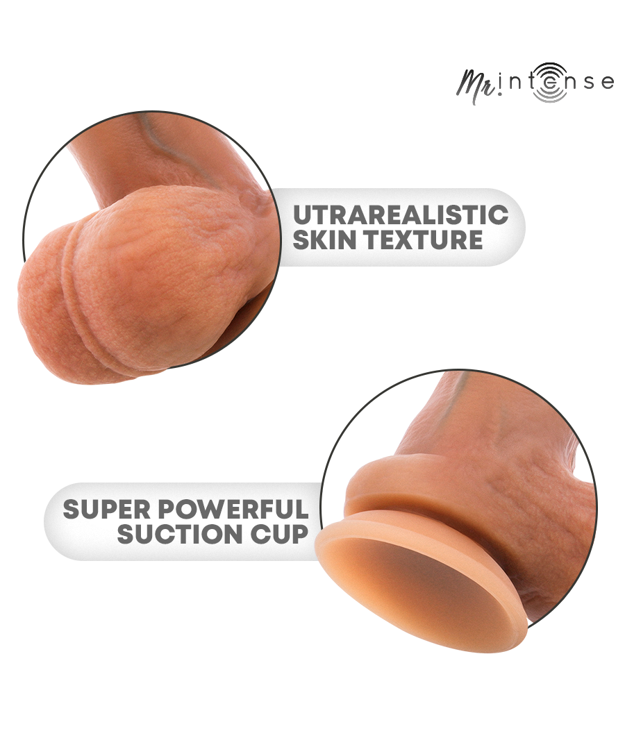 MR INTENSE - GARY XL PENE IN SILICONE ULTRA-REALISTICO CON TESTICOLI 25,5 CM -Ø- 5,1 CM
