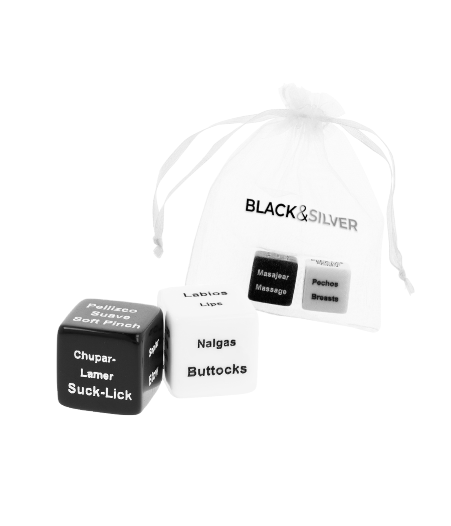BLACK&SILVER - DADI PER COPPIE ES/EN