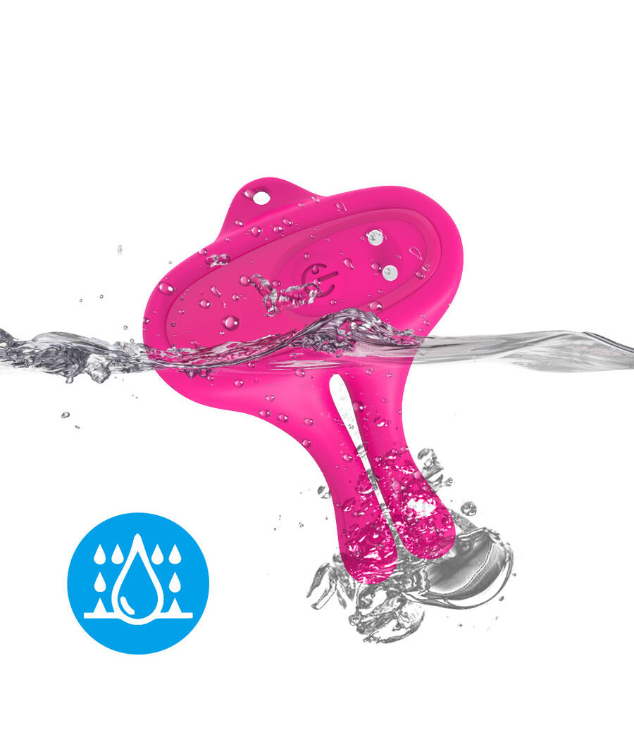 ARMONY - KANINCHENFORM VIBRATION MAGNETISCHE NIPPELKLEMMEN ROSA
