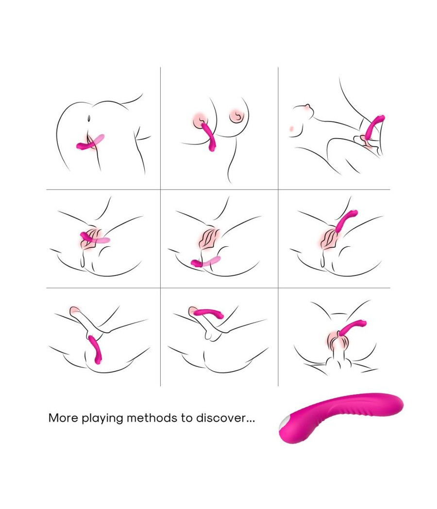 ARMONY - LEGEND VIBRATOR SILIKON FUCHSIA