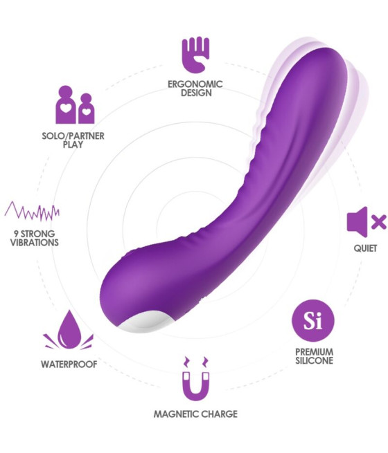 ARMONY - LEGEND VIBRADOR SILICONA VIOLETA