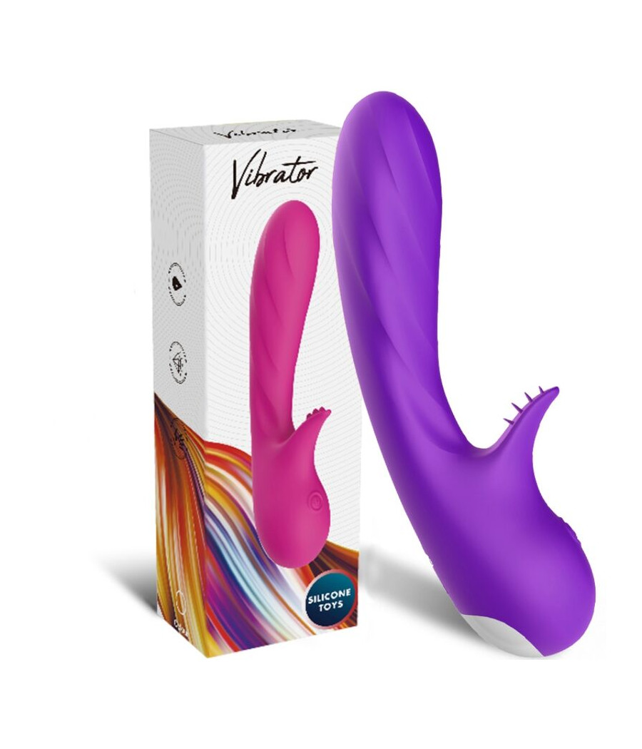 ARMONY - ROMANCE VIBRADOR CON ESTIMULADOR VIOLETA