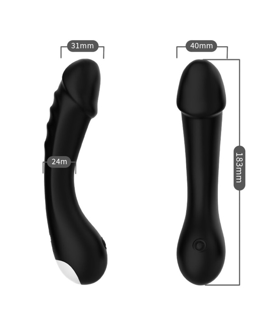 ARMONY - DILDO VIBRATOR G-SPOT SILICONE BLACK