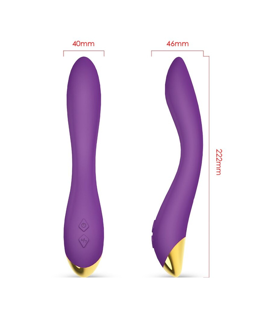 ARMONY - FLAMINGO VIBRADOR MULTIPOSICION VIOLETA