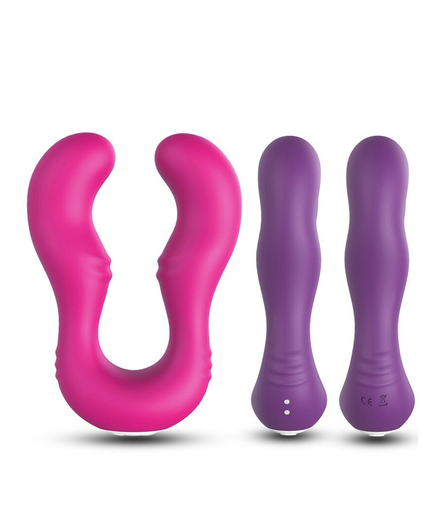 ARMONY - SERAPH VIBRADOR DOBLE CONTROL REMOTO FUCSIA