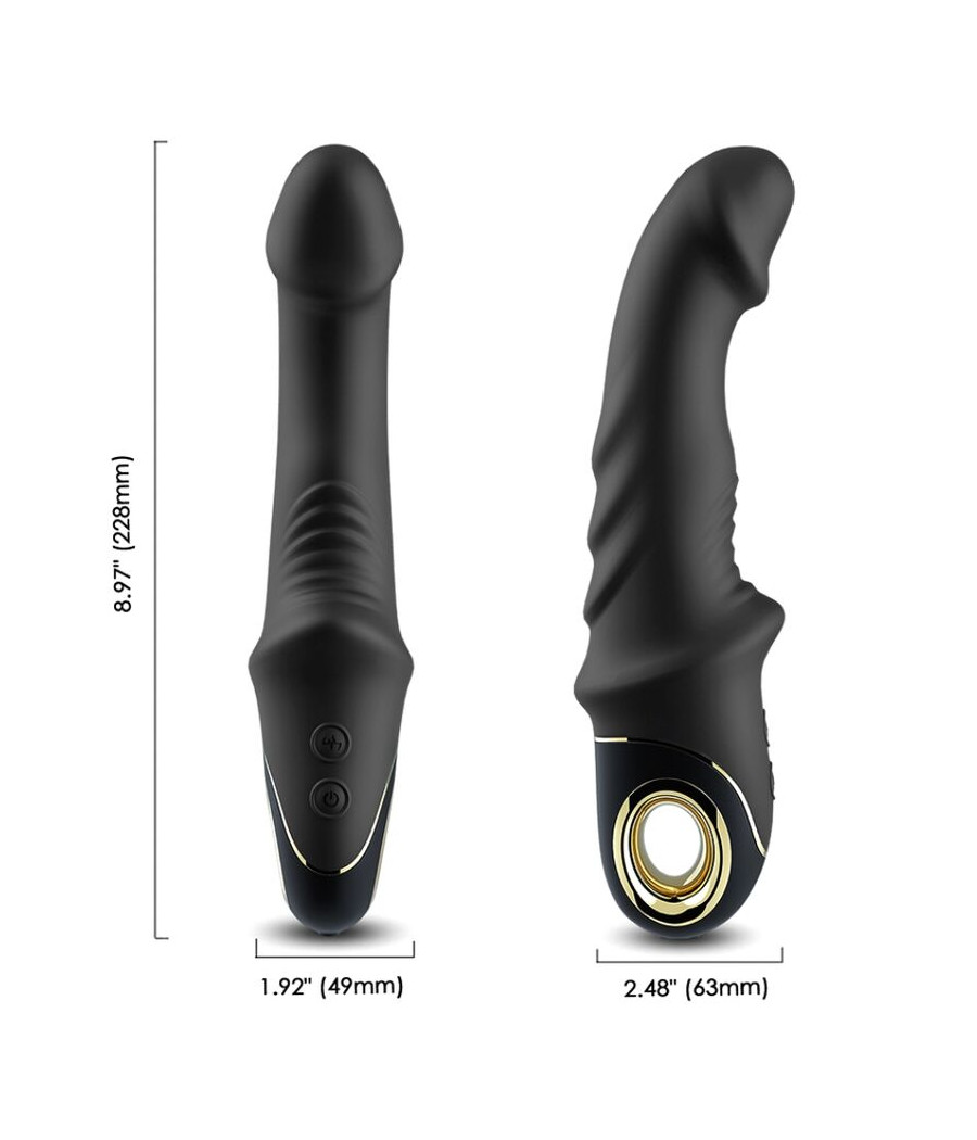 ARMONY - JOYBLADE DILDO VIBRATOR ROTATOR BLACK