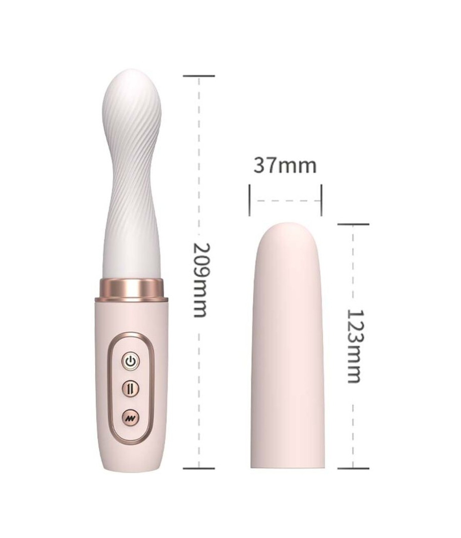 ARMONY - ROTADOR VIBRADOR E MÁQUINA TELESCÓPICA AUTOMÁTICA AMARELO