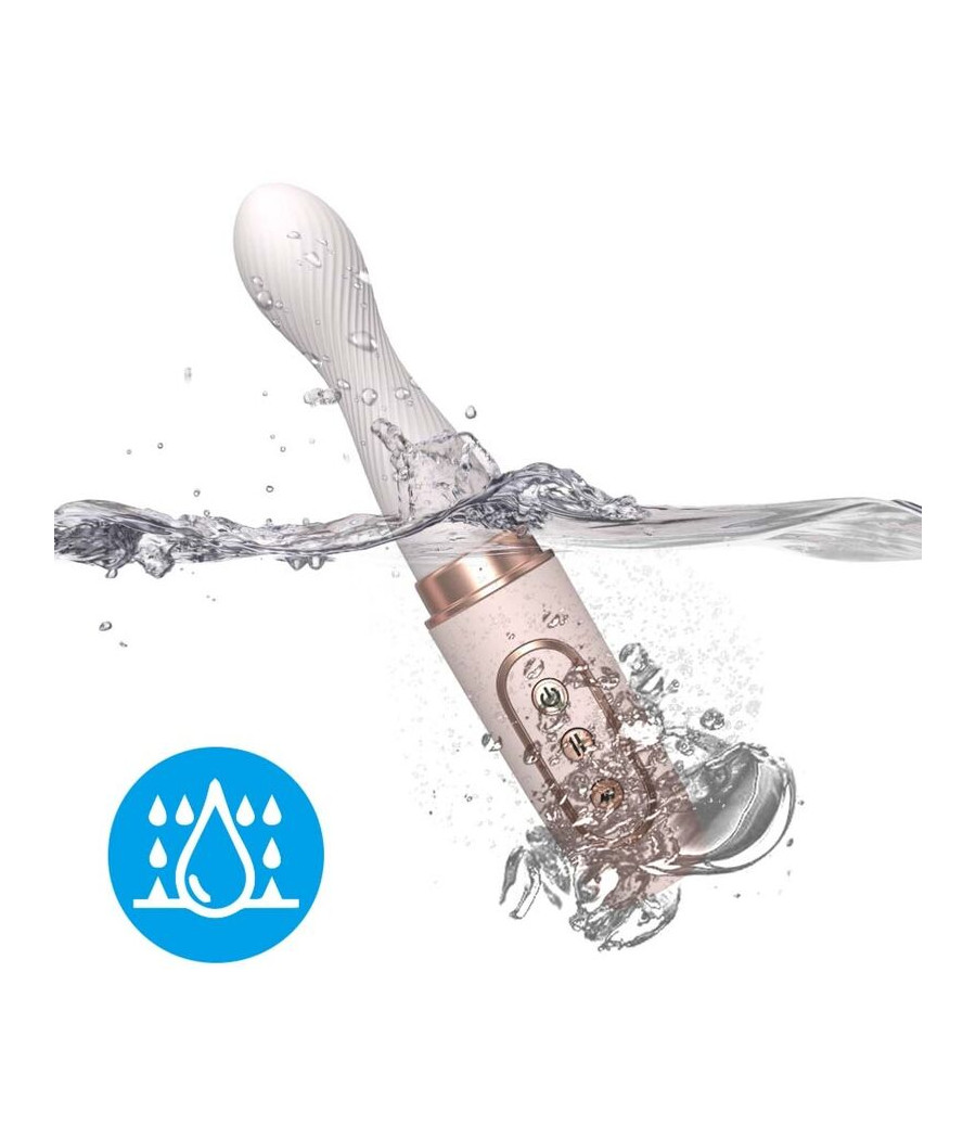 ARMONY - VIBRADOR ROTADOR & TELESCÓPIO AUTOMÁTICO YELLOW