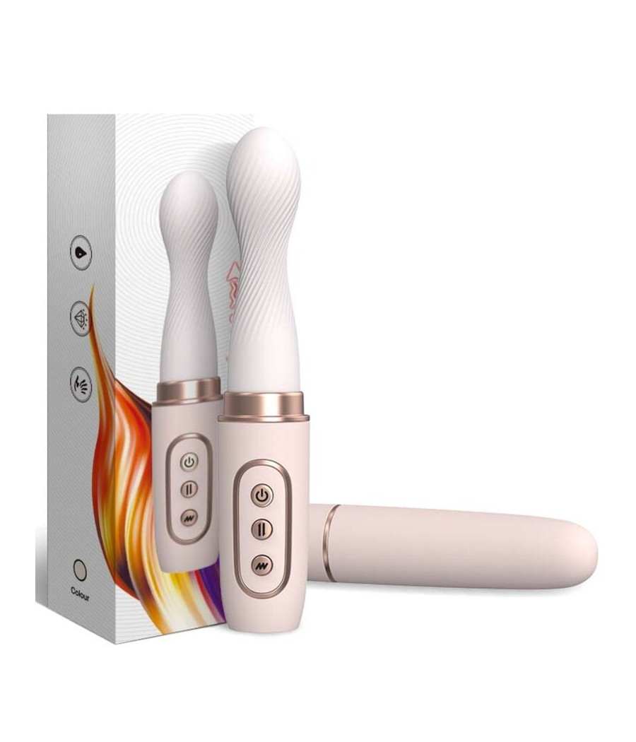 ARMONY - ROTADOR VIBRADOR E MÁQUINA TELESCÓPICA AUTOMÁTICA AMARELO