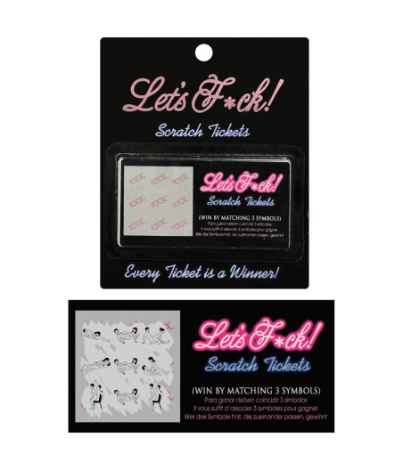 KHEPER GAMES - LET’S F*CK! SCRATCH TICKETS