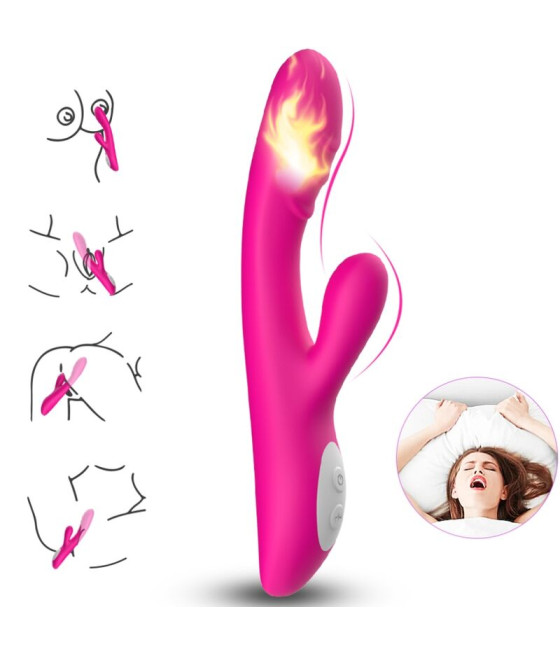 ARMONY - VIBRADOR SPARK EFEITO CALOR FÚCSIA