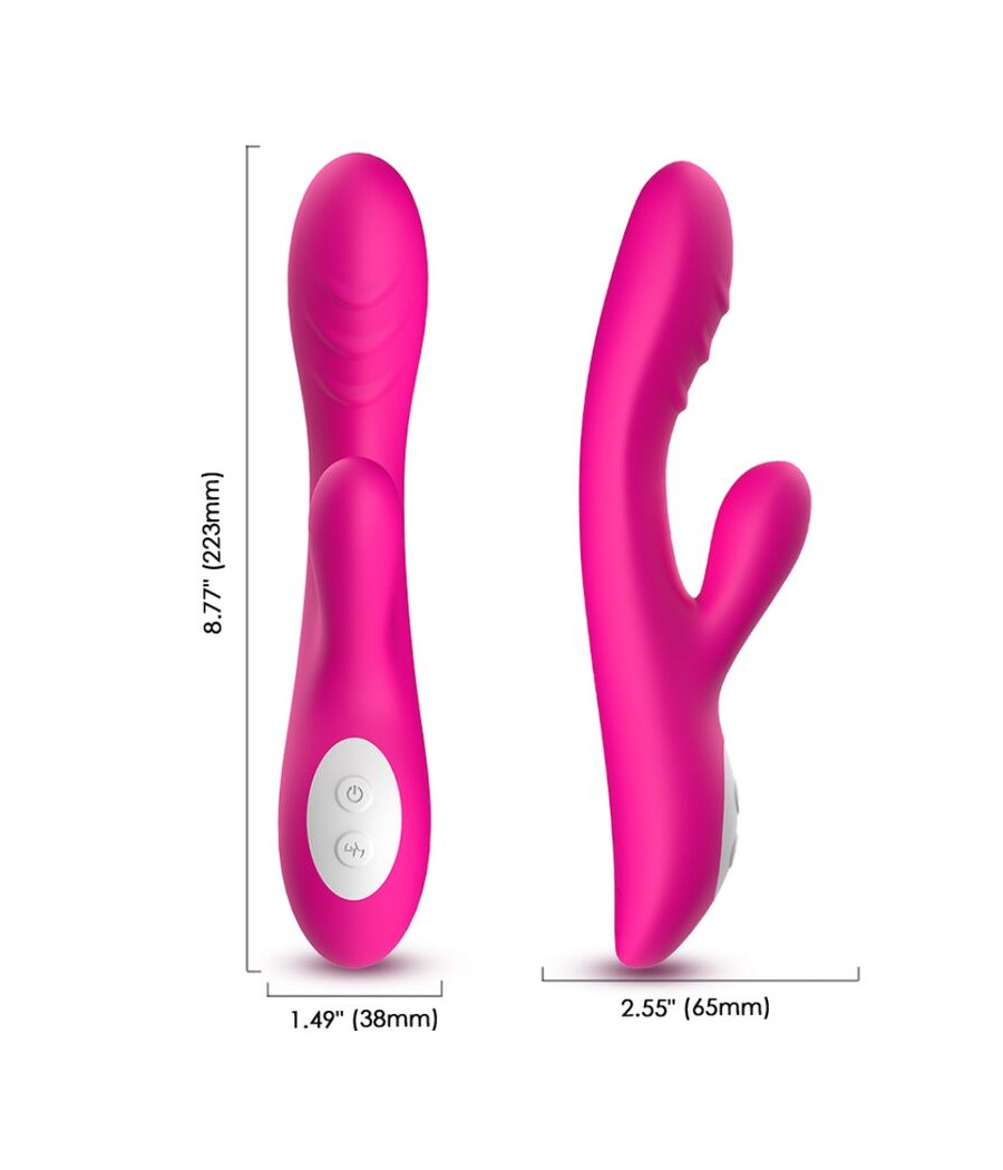 ARMONY - SPARK VIBRADOR EFECTO CALOR FUCSIA