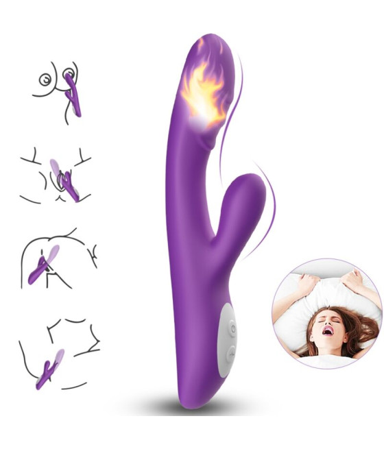 ARMONY - VIBRADOR SPARK EFEITO CALOR ROXO