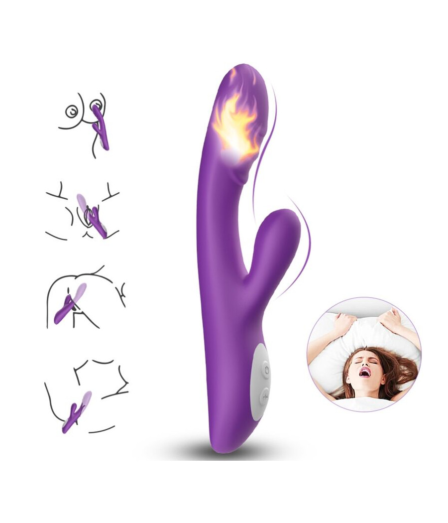 ARMONY - SPARK VIBRADOR EFECTO CALOR VIOLETA