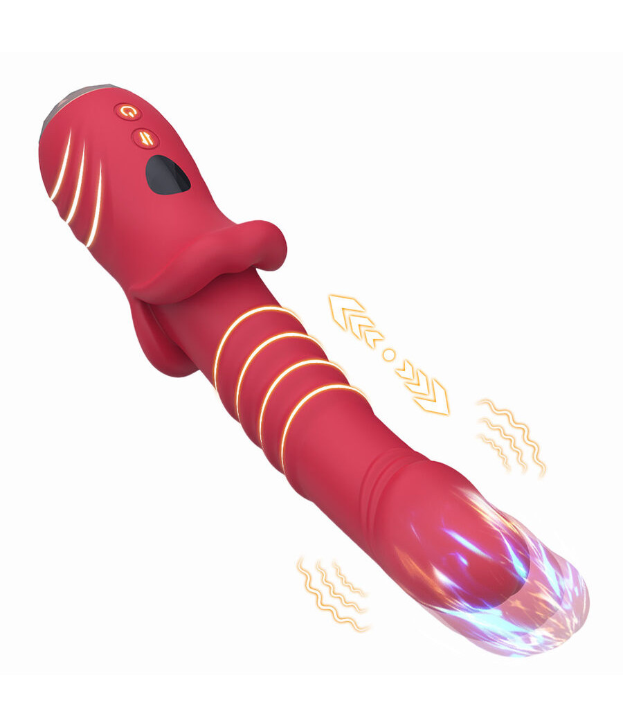 ARMONY - DILDO VIBRADOR ESTIMULADOR PUNTO A ROJO