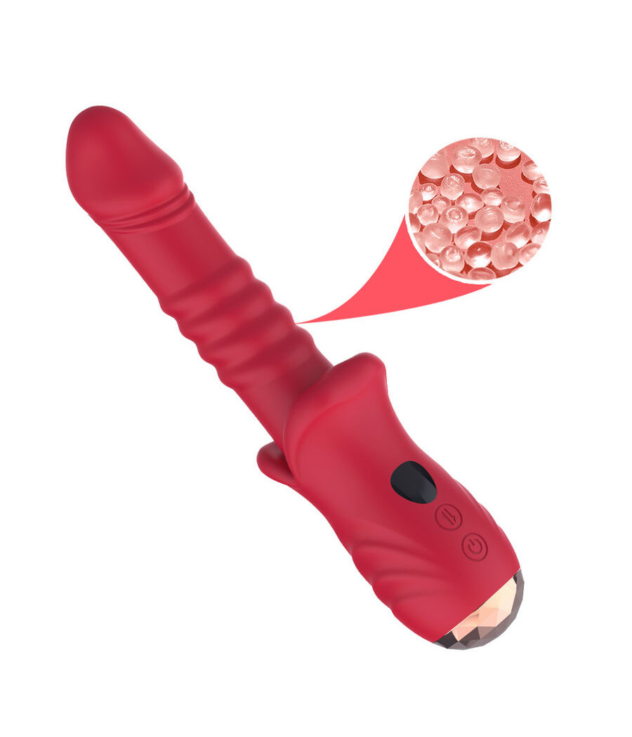 ARMONY - POINT A DILDO VIBRATEUR STIMULANT ROUGE