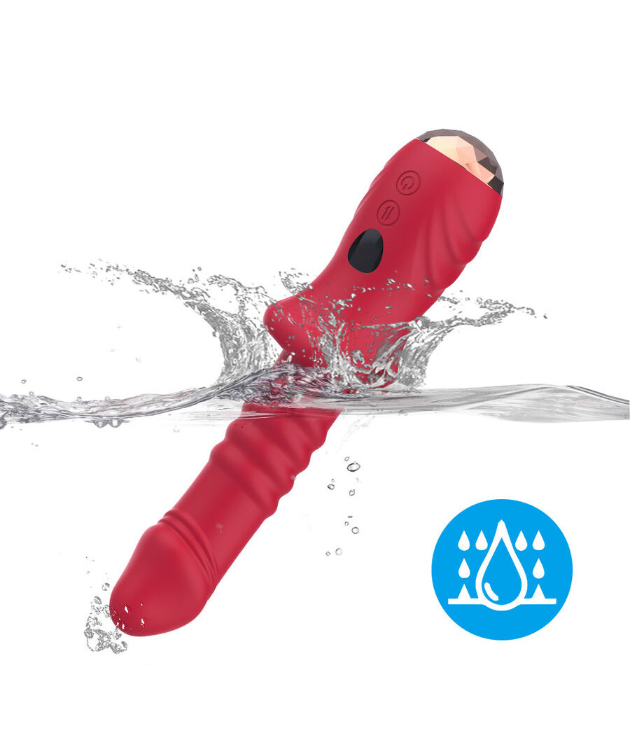 ARMONY - POINT A STIMULATING VIBRATOR DILDO RED