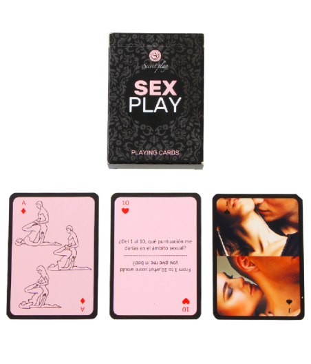 SECRETPLAY - CARTE DA GIOCO SEX PLAY (ES/EN)
