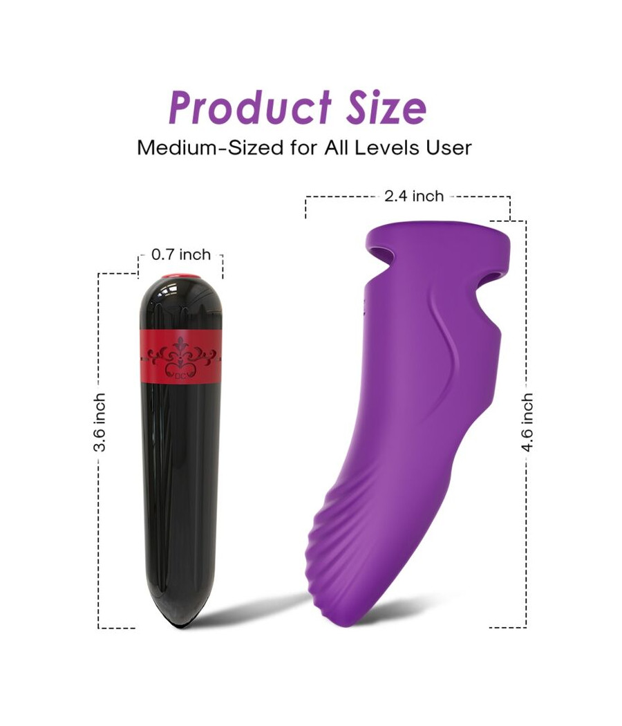 ARMONY - AURORA VIBRATOR FINGER PURPLE