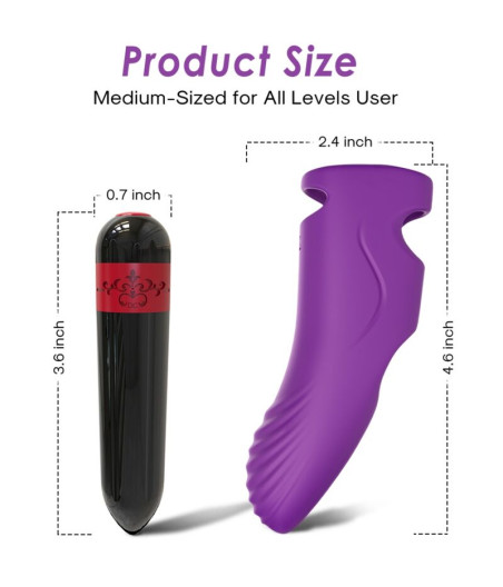 ARMONY - AURORA VIBRATOR FINGER PURPLE