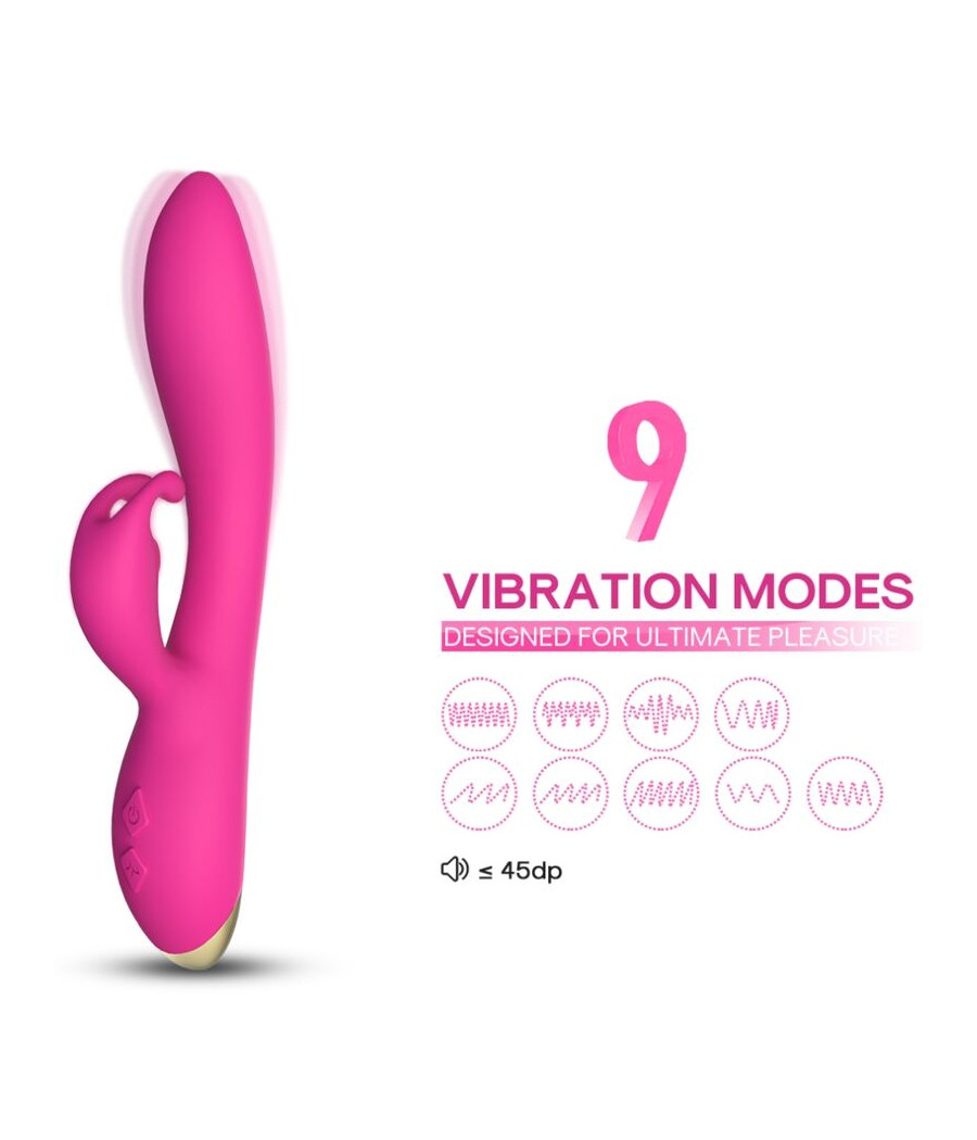 ARMONY - BONNIE VIBRADOR COELHO FÚCSIA
