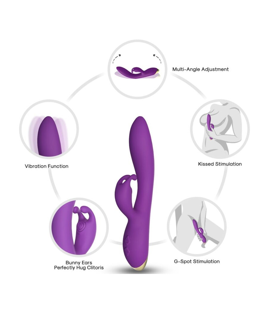 ARMONY - BONNIE VIBRATEUR LAPIN VIOLET