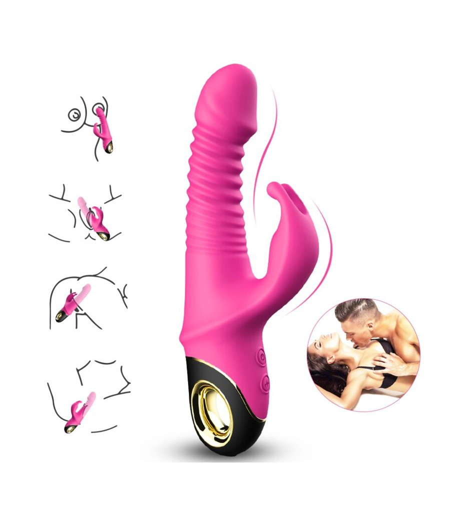 ARMONY - ZING GODE VIBRATEUR LAPIN FUCHSIA
