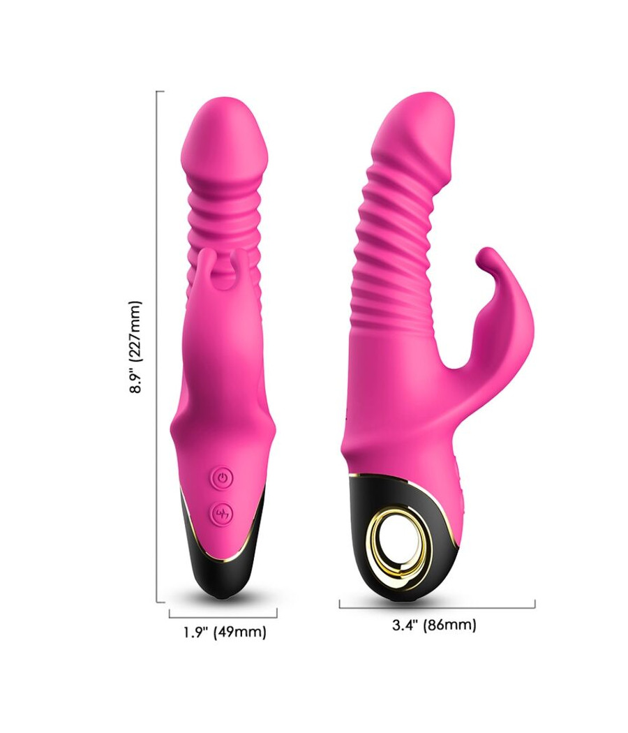 ARMONY - ZING DILDO VIBRATOR KANINCHEN FUCHSIA
