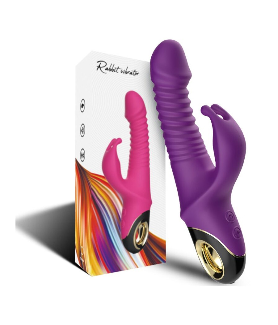ARMONY - VIBRATORE ZING DILDO CONIGLIO VIOLA