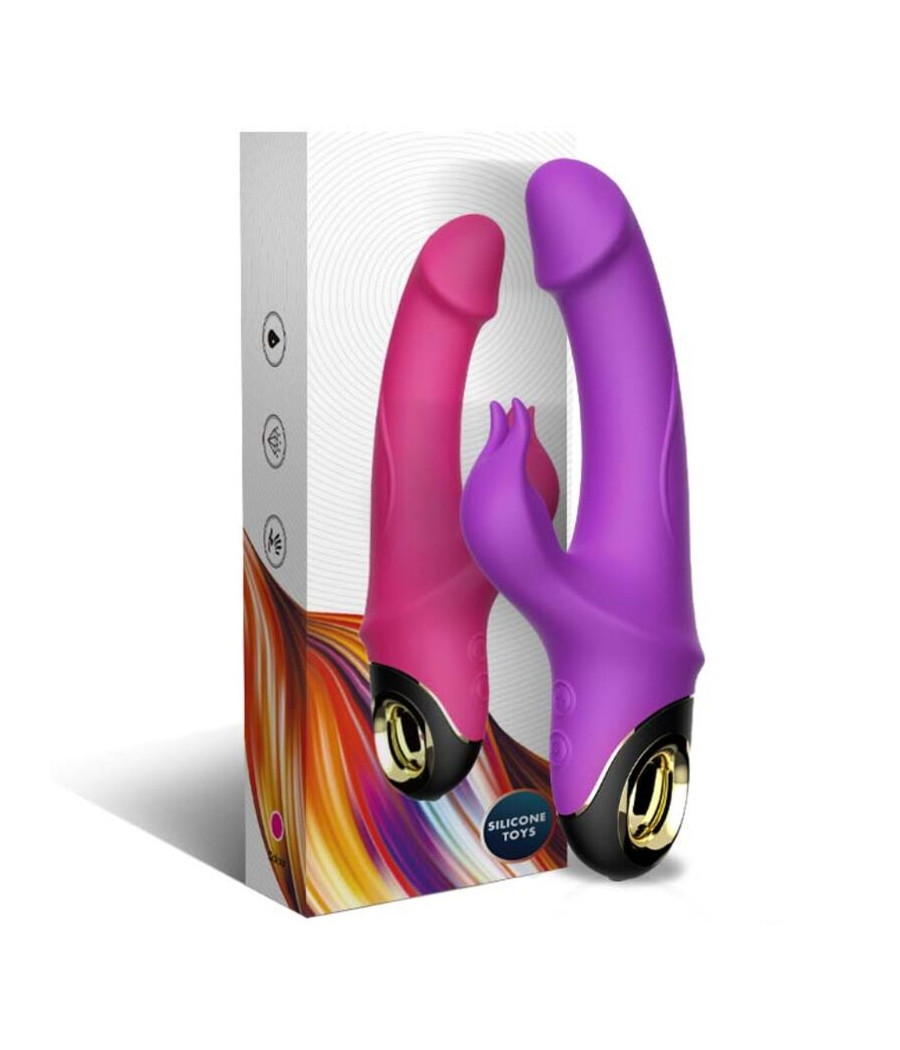 ARMONY - METEROR DILDO VIBRADOR COELHO ROXO