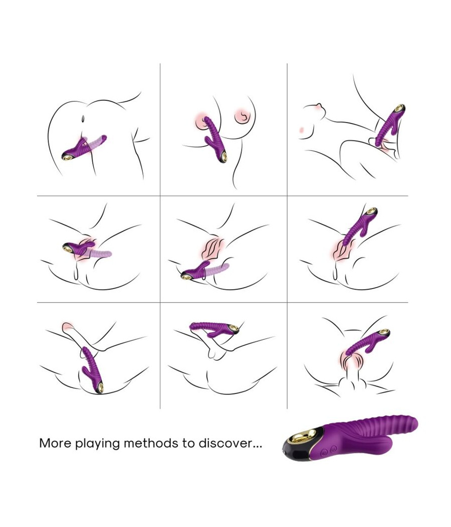 ARMONY - ETERNITY VIBRATOR SILICONE PURPLE