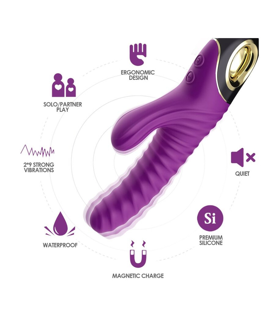 ARMONY - VIBRATEUR ETERNITY SILICONE VIOLET