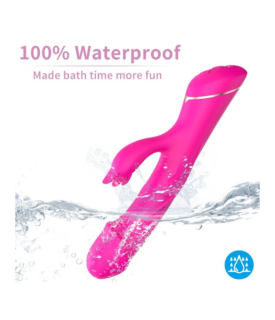 ARMONY - DILDO VIBRATOR KANINCHEN SILIKON FUCHSIA