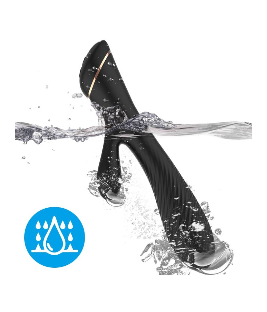 ARMONY - VIBRATEUR LAPIN SILICONE NOIR