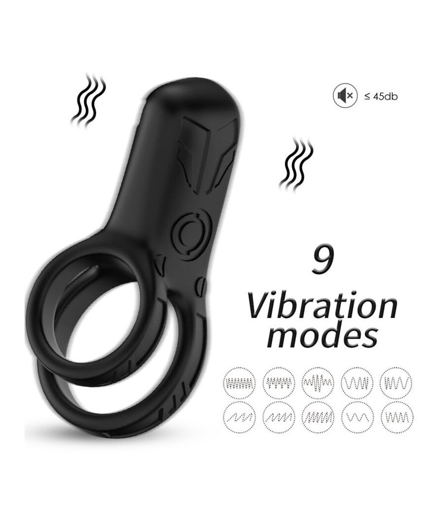 ARMONY - DOPPELRINGVIBRATOR SCHWARZ
