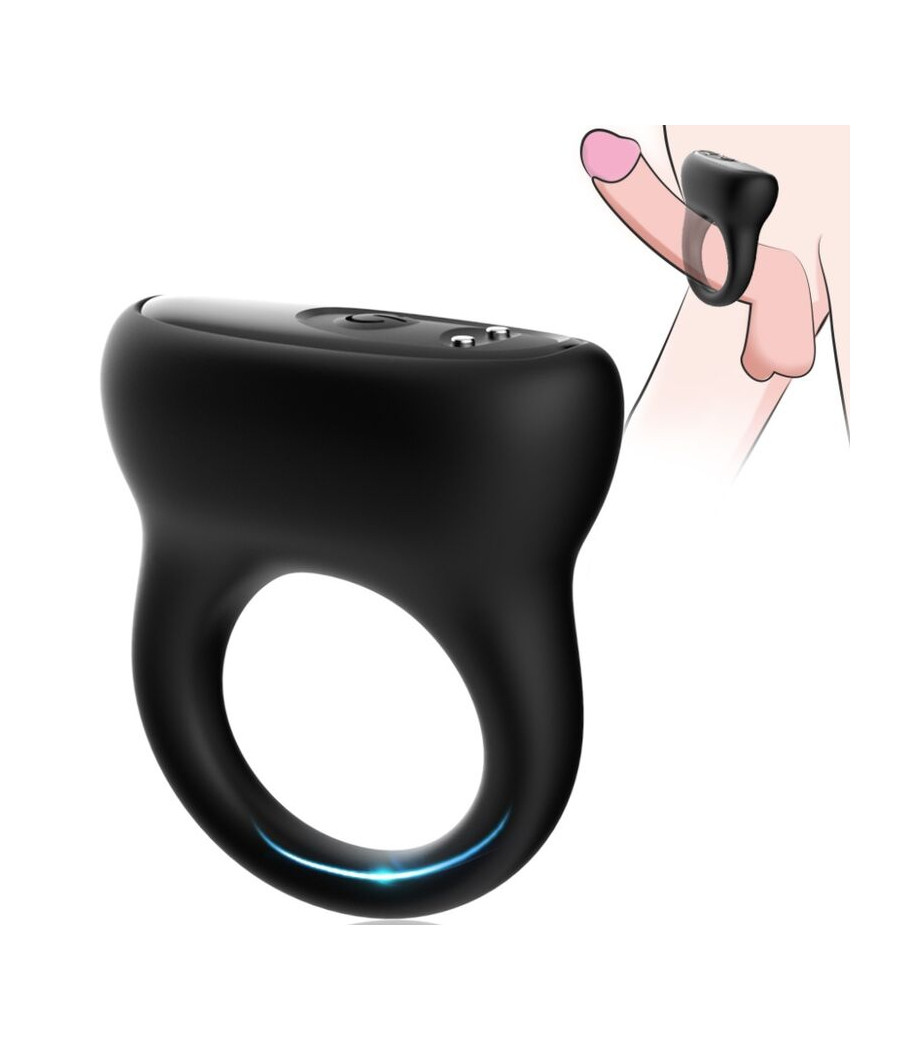 ARMONY - ANILLO VIBRADOR NEGRO