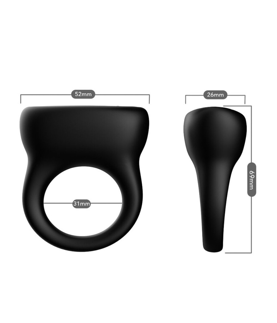ARMONY - ANEL VIBRADOR PRETO
