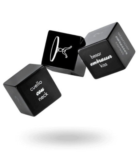 BIJOUX - LES PETITS BONBONS LUCKY DADOS OF LOVE ES/EN/FR