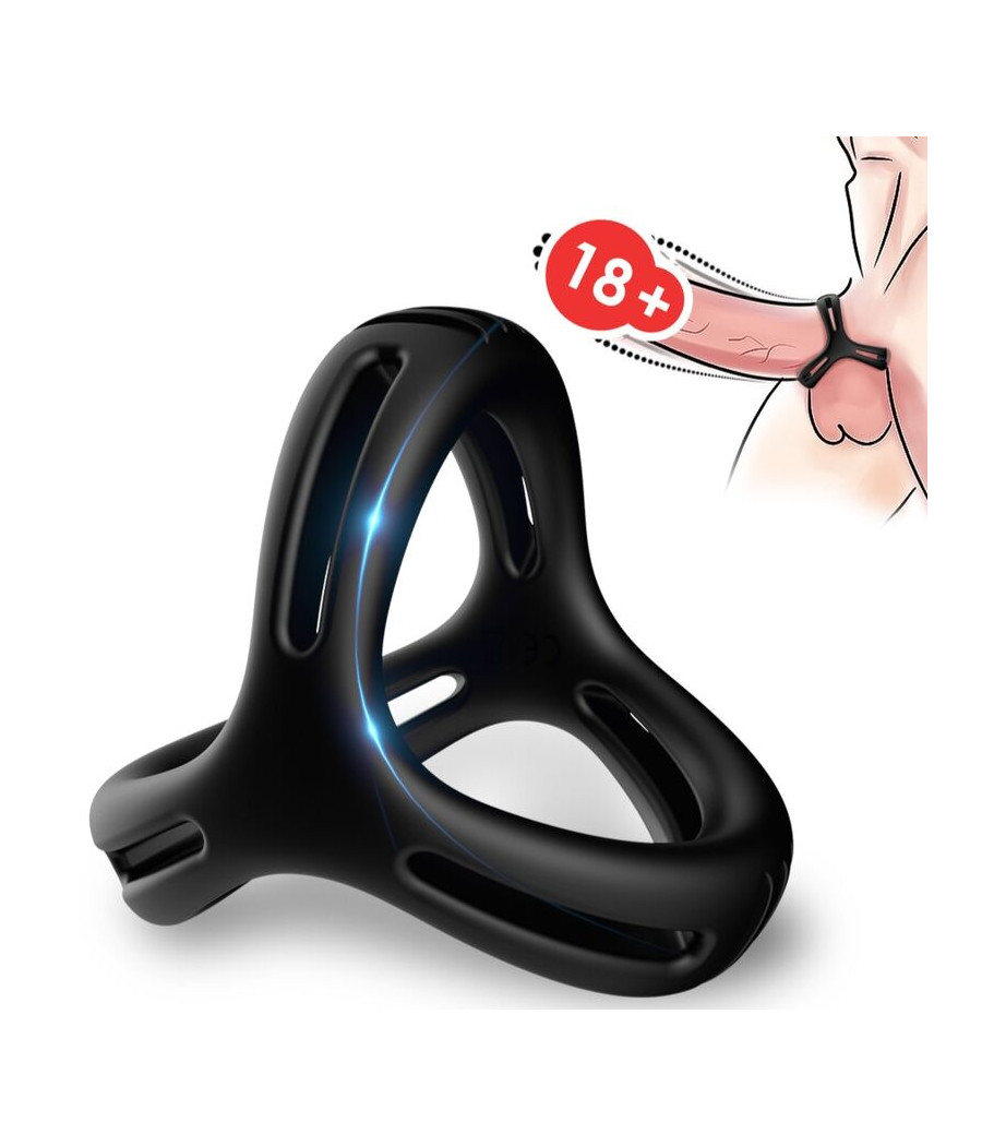 ARMONY - X-RING MULTPOSIÇÃO PRETO