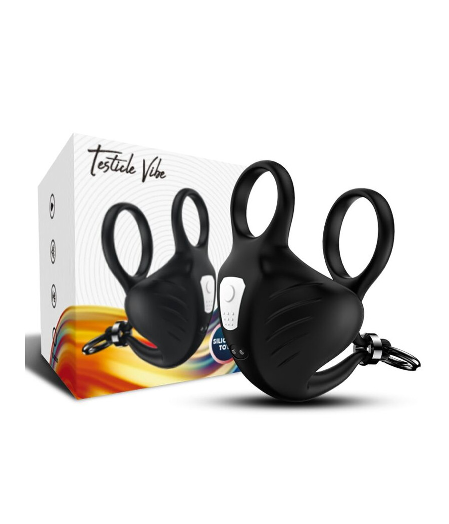 ARMONY - MANTA SCROTUM VIBRATOR RING FERNBEDIENUNG SCHWARZ